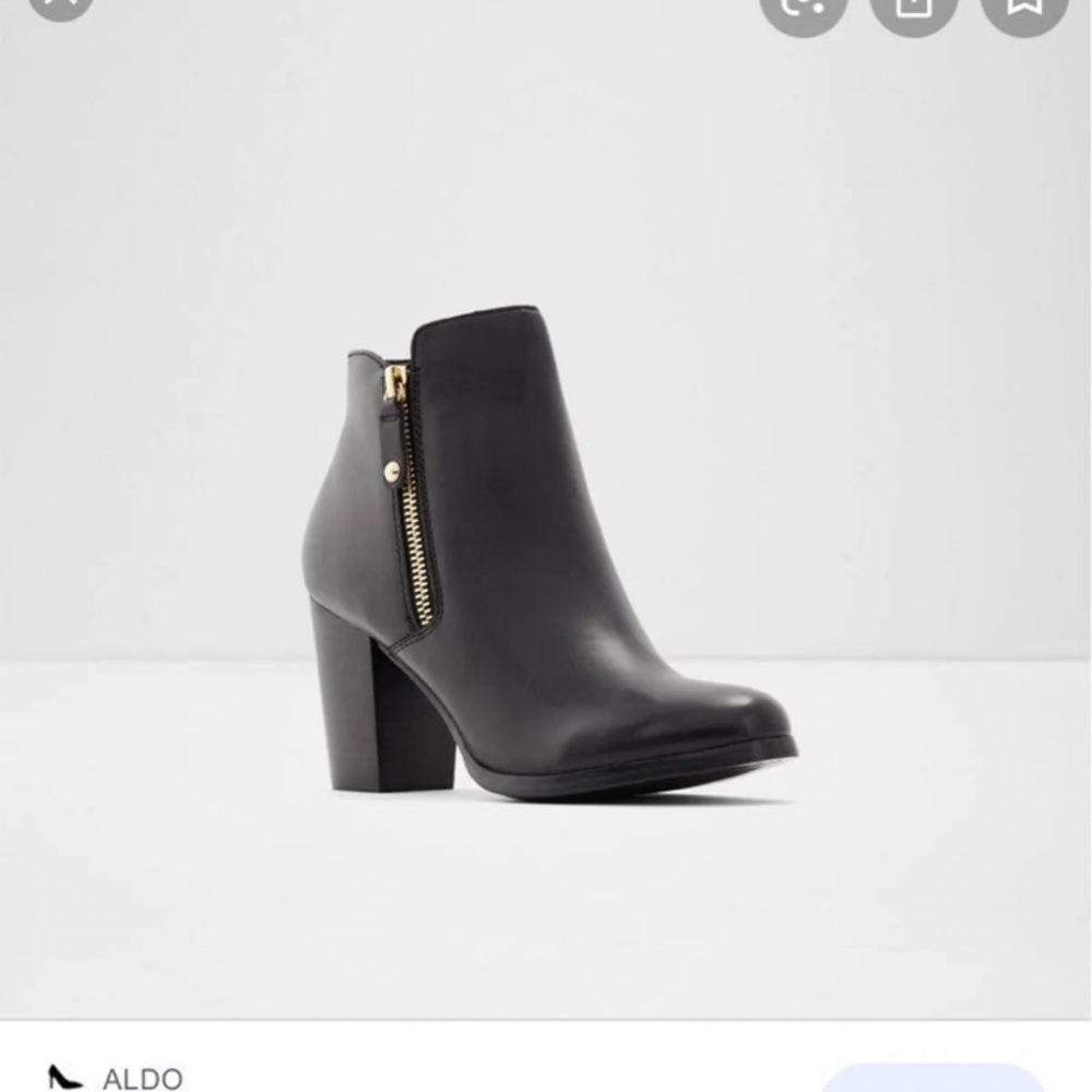 Aldo Naedia Ankle Booties Genuine Leather size 8.5